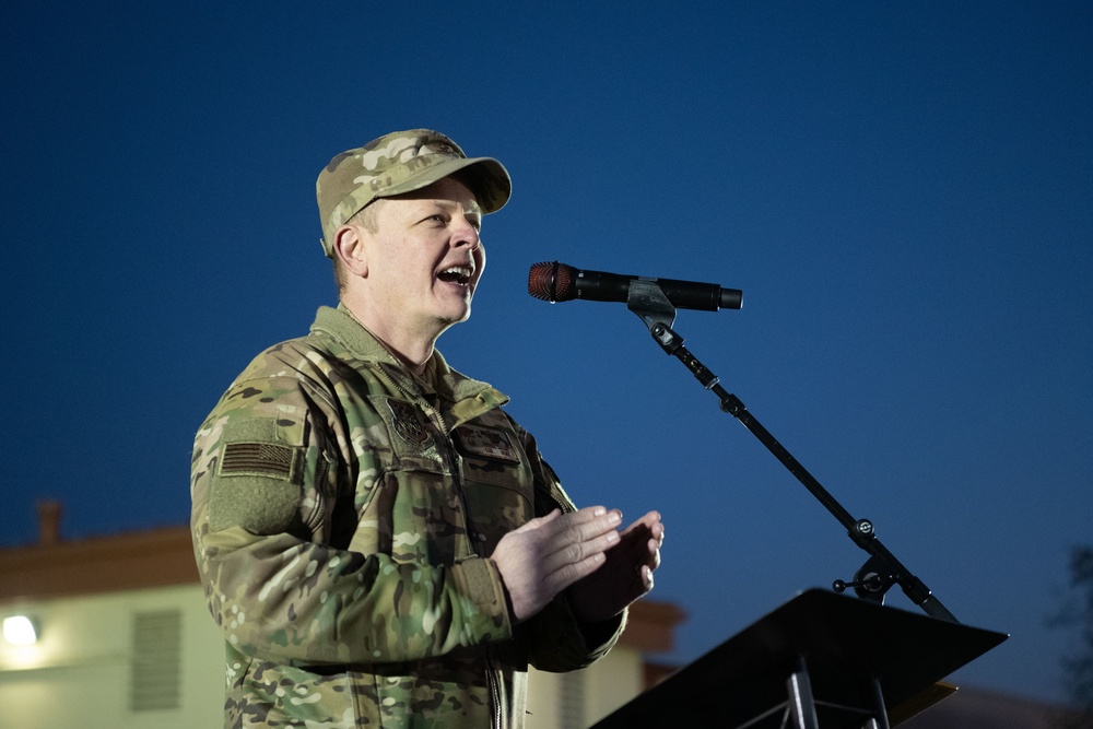 Christmas tree lighting ceremony