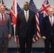 SECDEF Hosts a Trilateral Defense Ministerial Meeting with UK and Australia