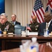 SECDEF Hosts a Trilateral Defense Ministerial Meeting with UK and Australia