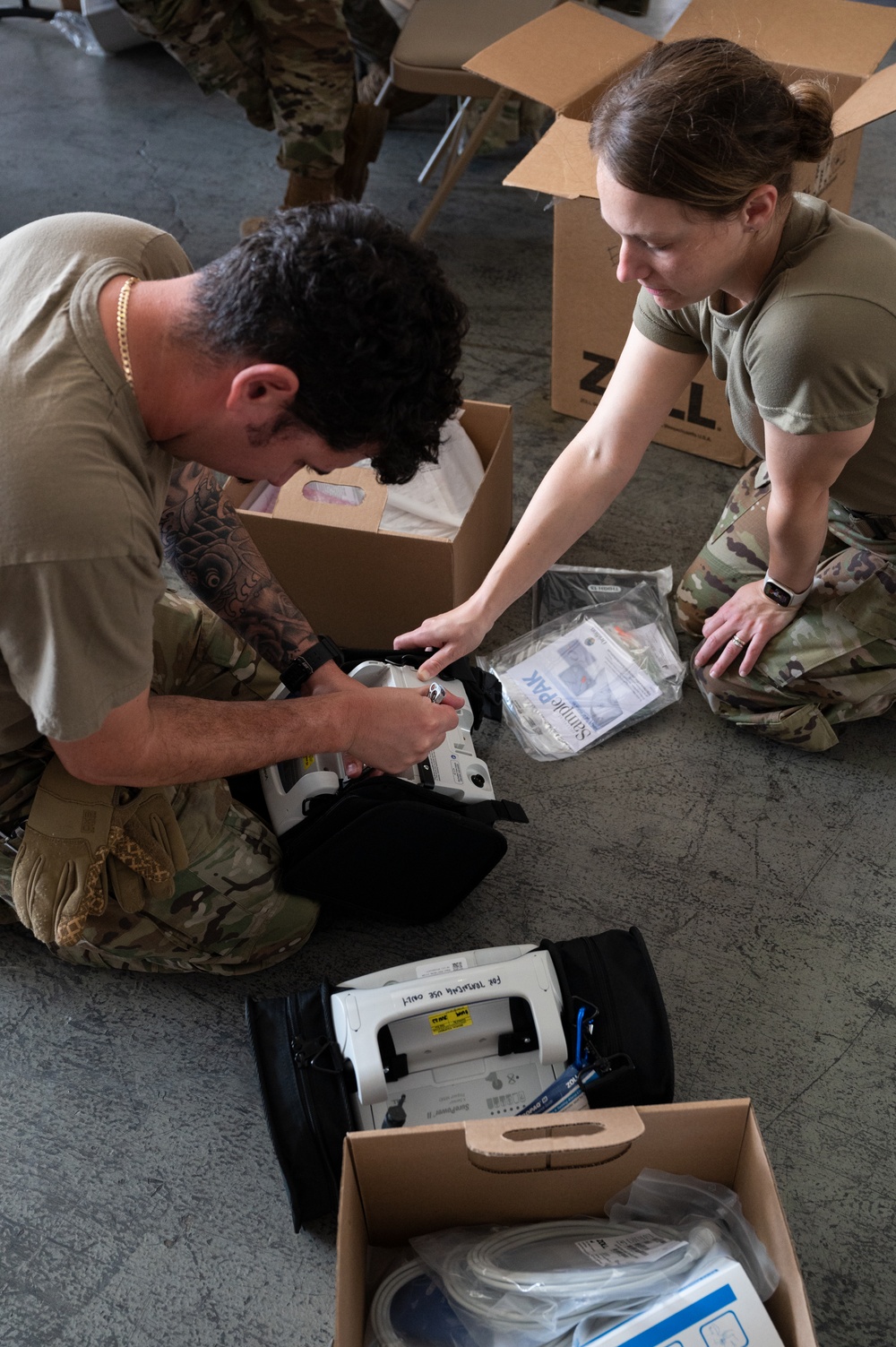 Alaska Air Guard medical Airmen practice ACE capabilities at Hickam