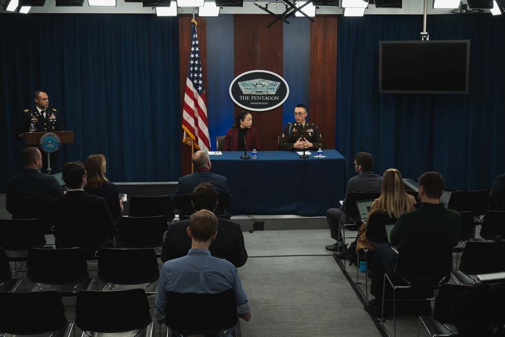 U.S. Central Command Chief Technology Officer Conducts Press Briefing