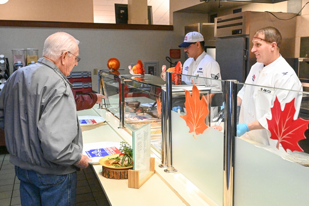 Team Little Rock celebrates Thanksgiving at Hercules DFAC