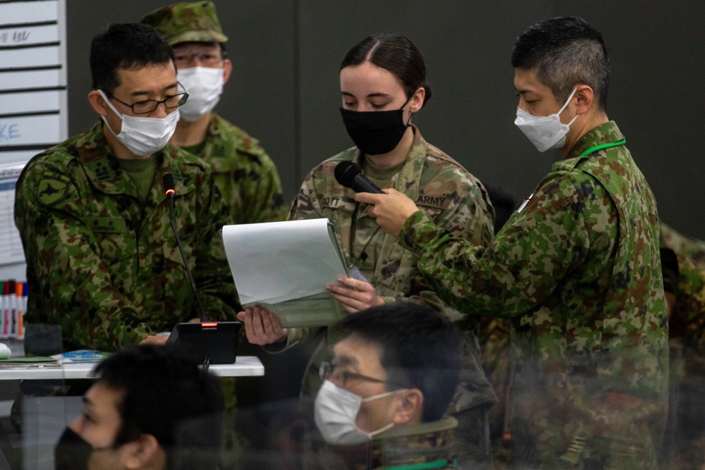 1-11th Soldiers and JGSDF Work Together During Yama Sakura 83