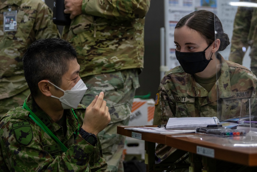 1-11th Soldiers and JGSDF Work Together During Yama Sakura 83