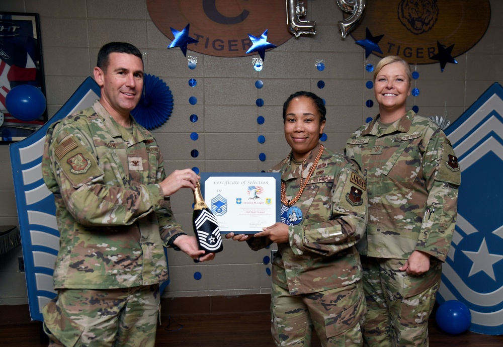 Keesler recognizes newly promoted chief master sergeants