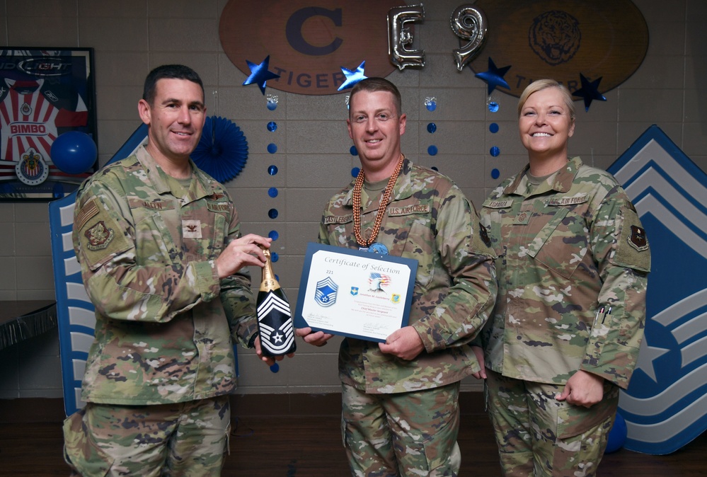 Keesler recognizes newly promoted chief master sergeants