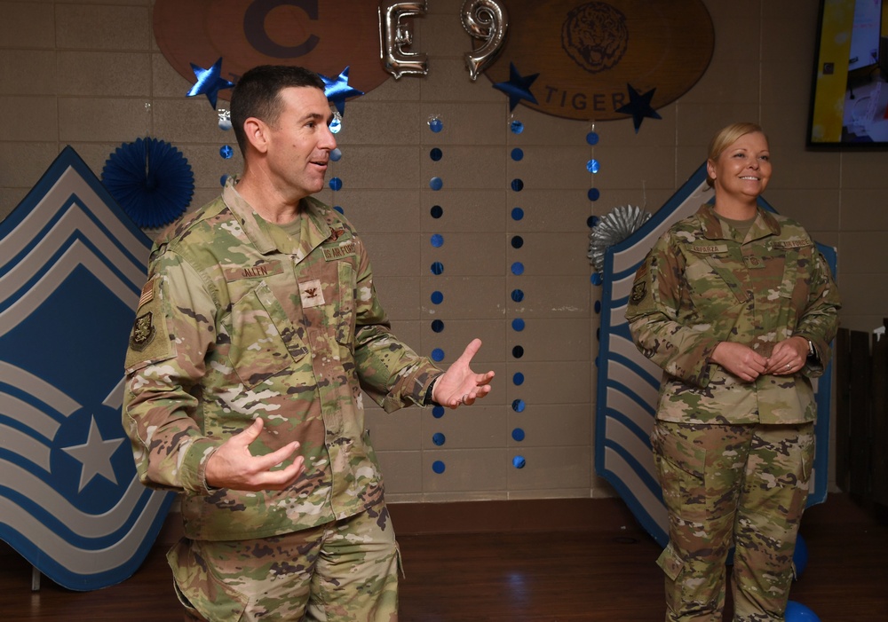 Keesler recognizes newly promoted chief master sergeants
