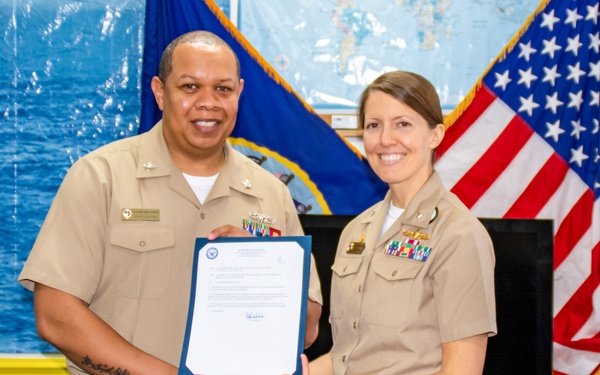 Navy Talent Acquisition Group San Antonio Celebrates the Advancement of Eight Sailors