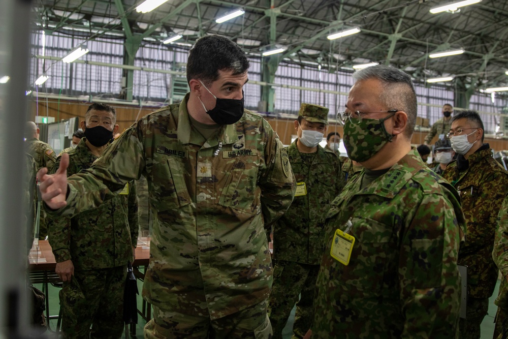 1-11th Soldiers and JGSDF Work Together During Yama Sakura 83