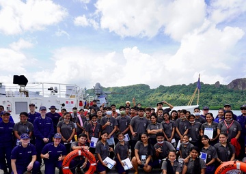 U.S. Coast Guard conducts community engagements in Pohnpei after COVID hiatus
