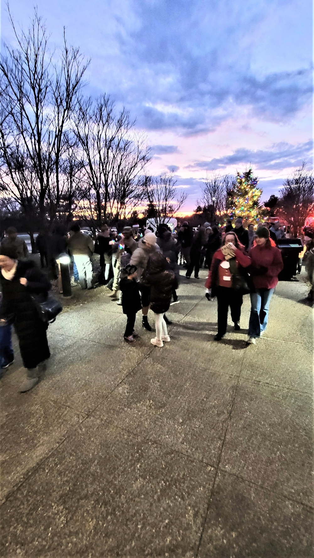 Dozens attend Fort McCoy’s 2022 Christmas Tree Lighting event