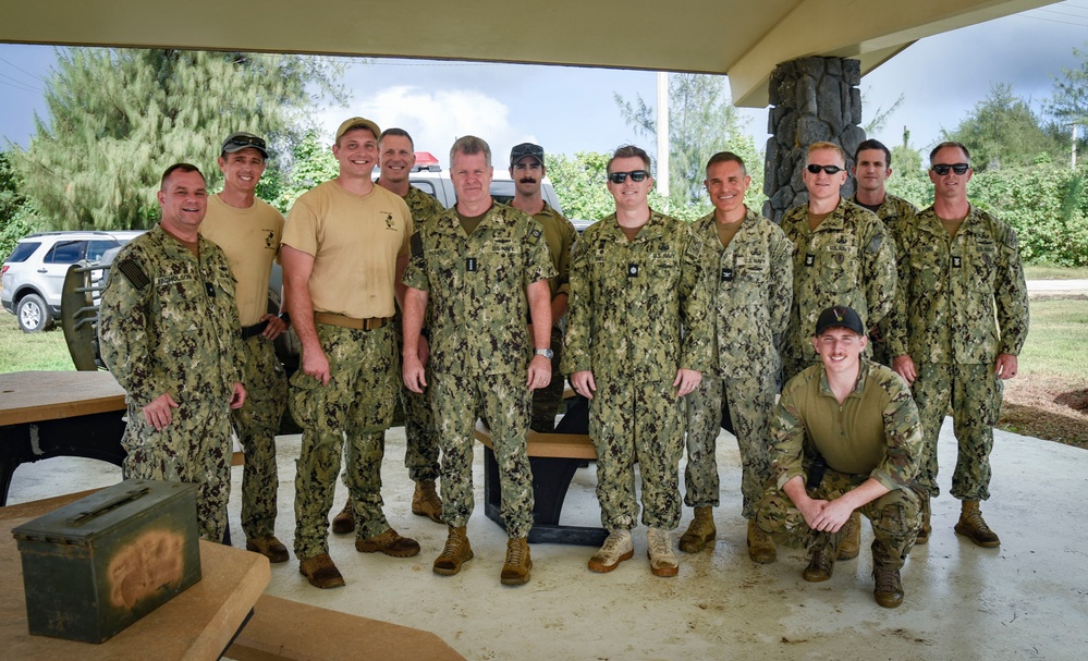 Adm. Paparo Visits EODMU 5 and Joint Region Marianas Sailors