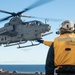 USS Tripoli, HMLA 369,  and VMM 364 Conduct Flight Operations