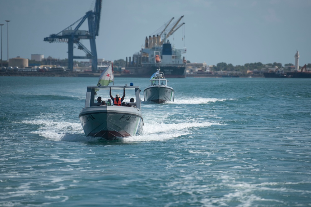 CJTF-HOA paricipates in exercise Bull Shark with foreign partner