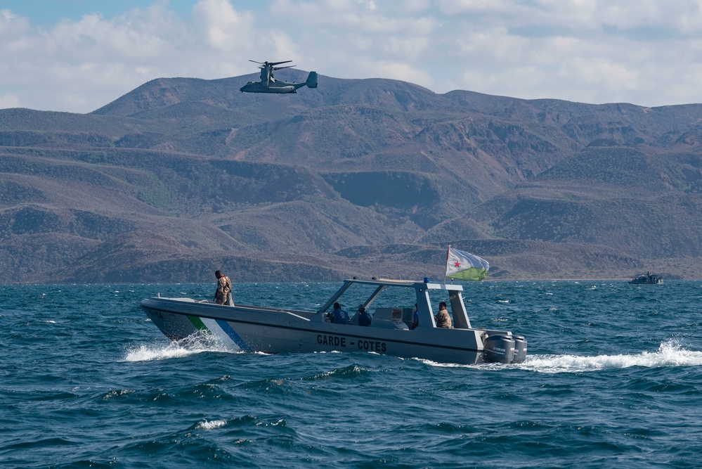 CJTF-HOA paricipates in exercise Bull Shark with foreign partner