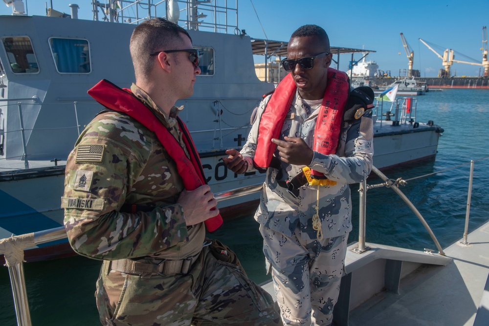 CJTF-HOA paricipates in exercise Bull Shark with foreign partner