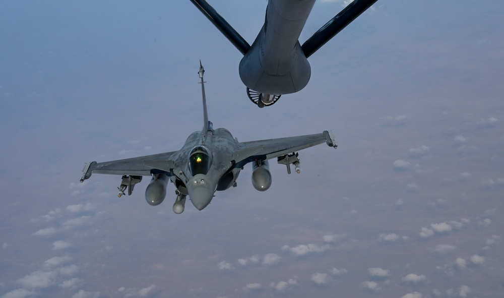 French, U.S. aircraft partner in CENTCOM AOR