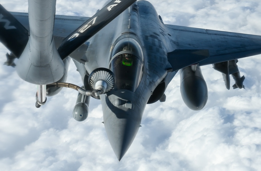 French, U.S. aircraft partner in CENTCOM AOR