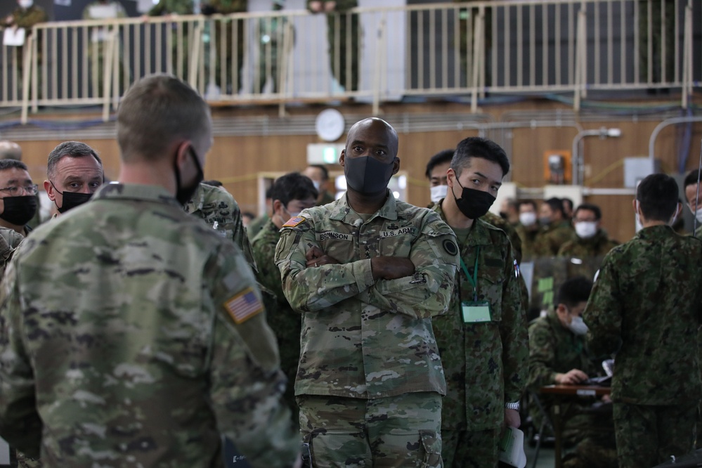 I Corps Commander visits 11th Airborne Division at Yama Sakura