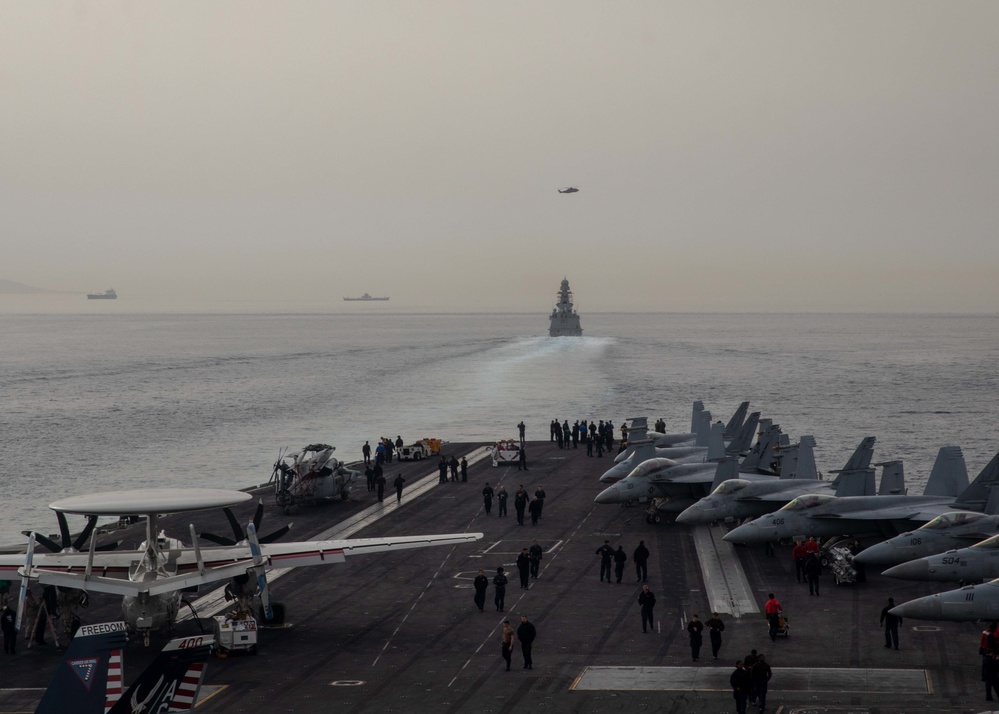 Daily Operations Aboard USS George H.W. Bush (CVN 77)