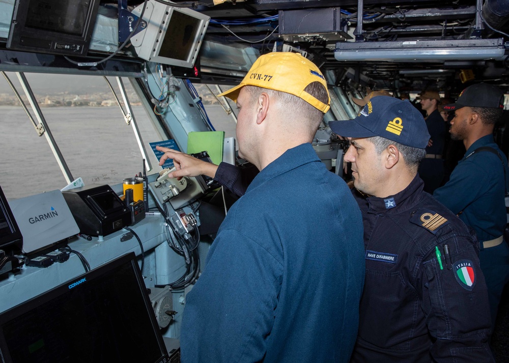 Daily Operations Aboard USS George H.W. Bush (CVN 77)