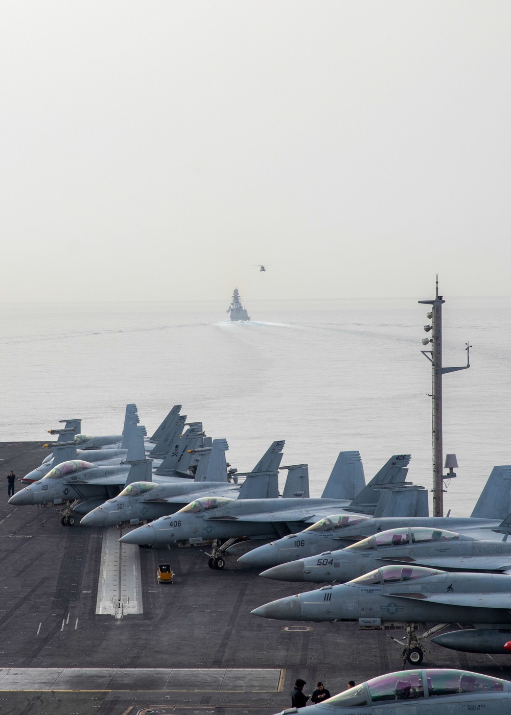 Daily Operations Aboard USS George H.W. Bush (CVN 77)