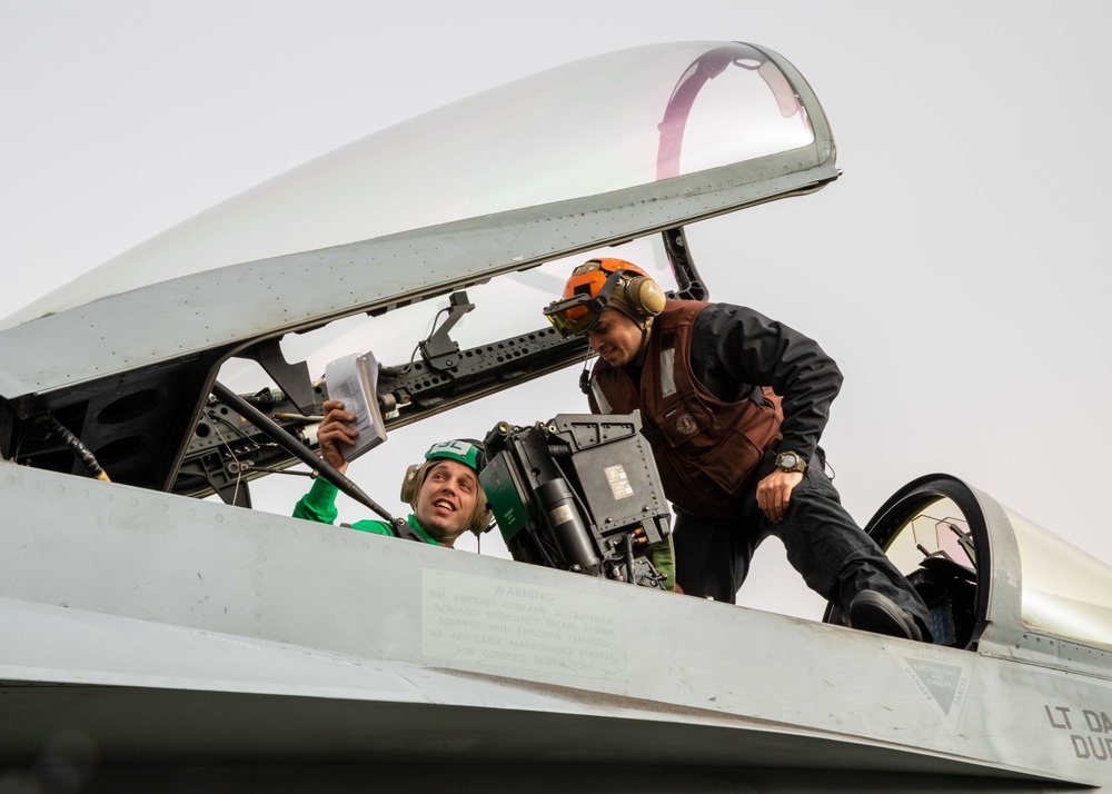 Daily Operations Aboard USS George H.W. Bush (CVN 77)