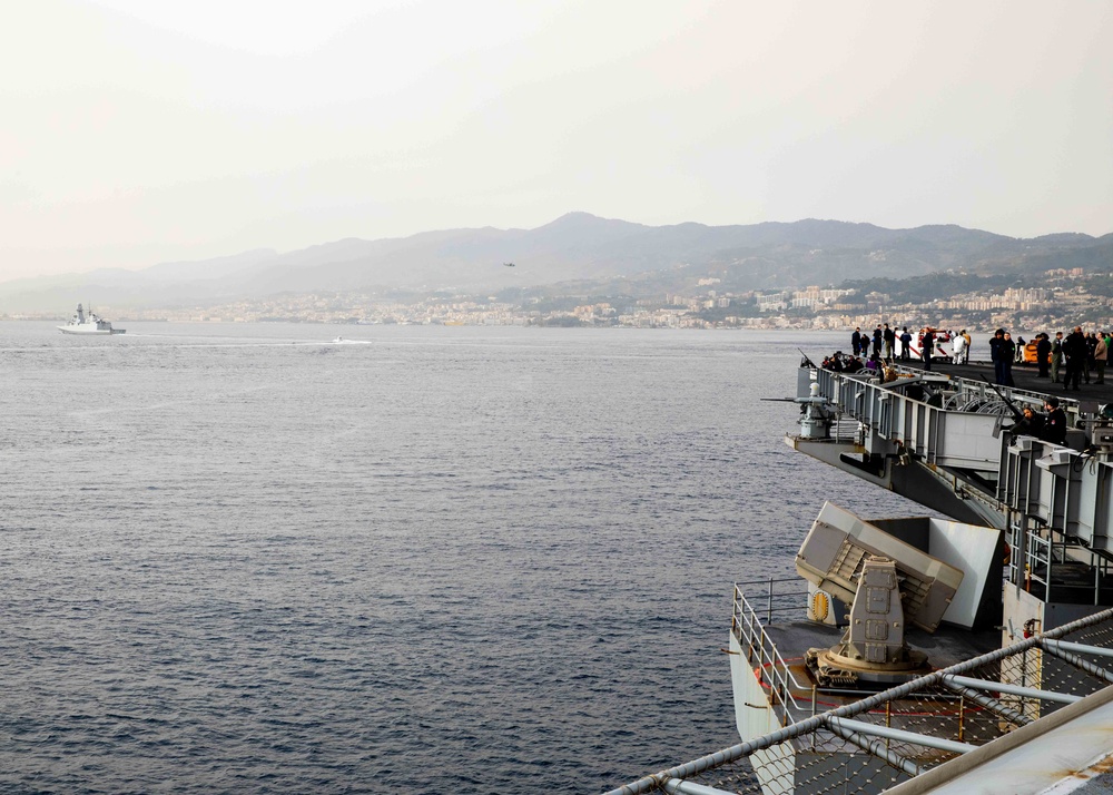 Daily Operations Aboard USS George H.W. Bush (CVN 77)