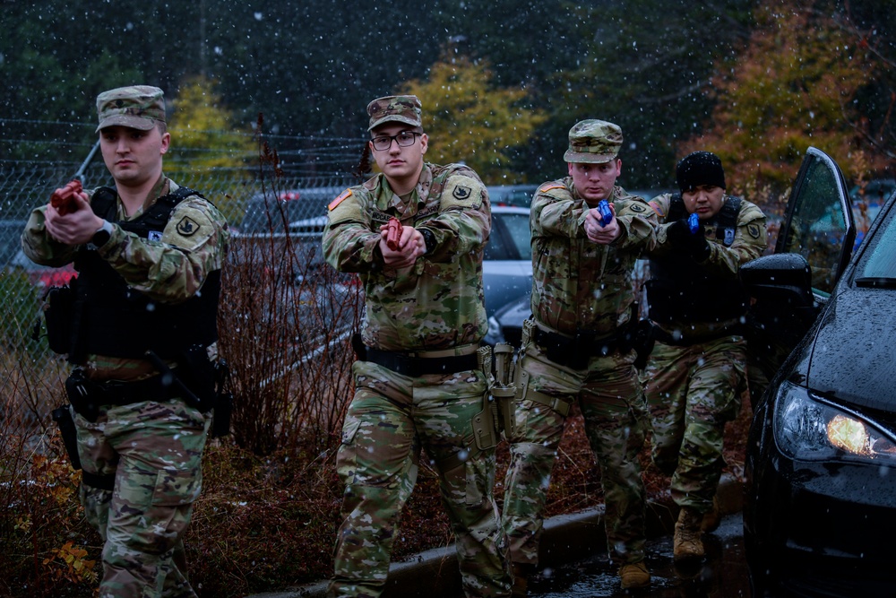 Book 'em, Danno: 506th Military Police train for high risk traffic stops