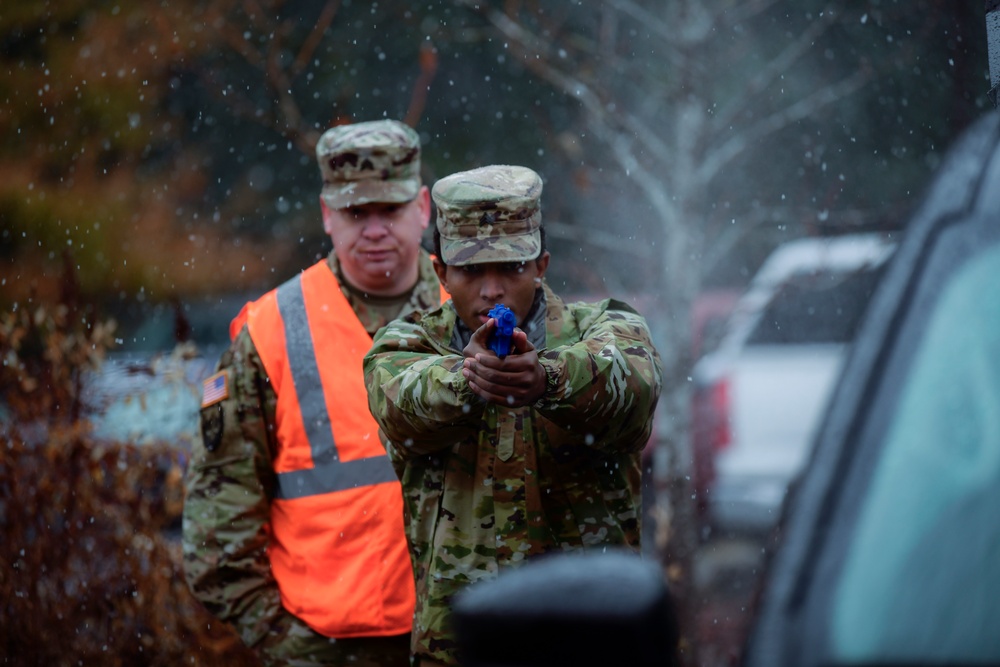 Book 'em, Danno: 506th Military Police train for high risk traffic stops