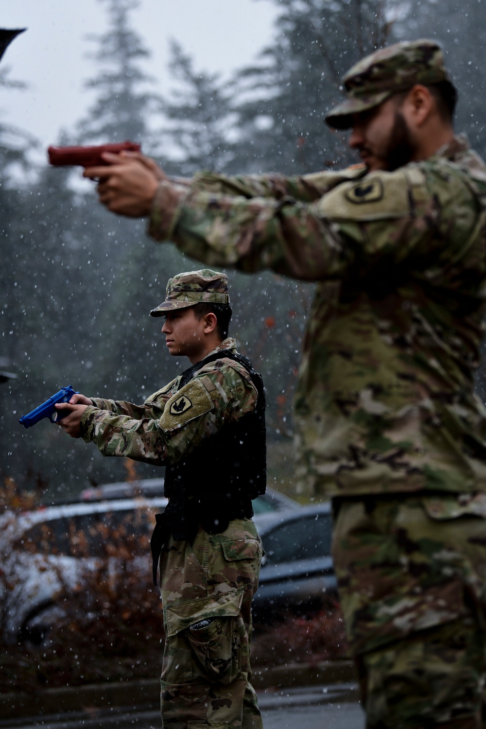 Book 'em, Danno: 506th Military Police train for high risk traffic stops