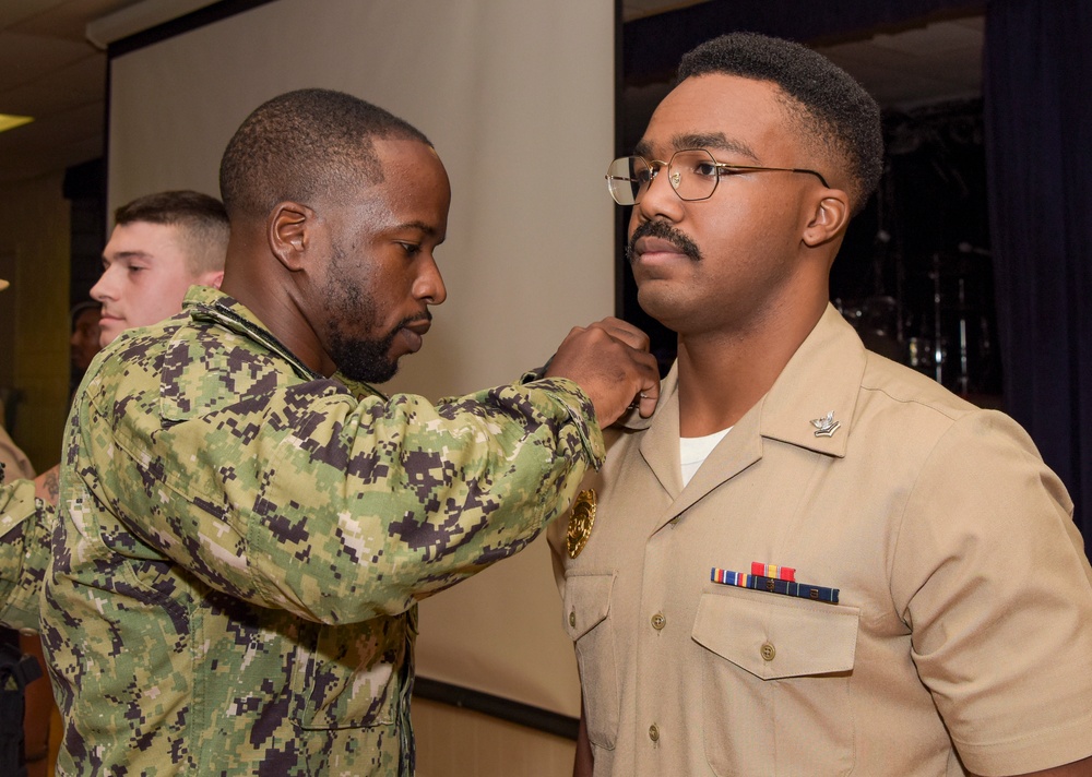 NSF Diego Garcia Frocking Ceremony