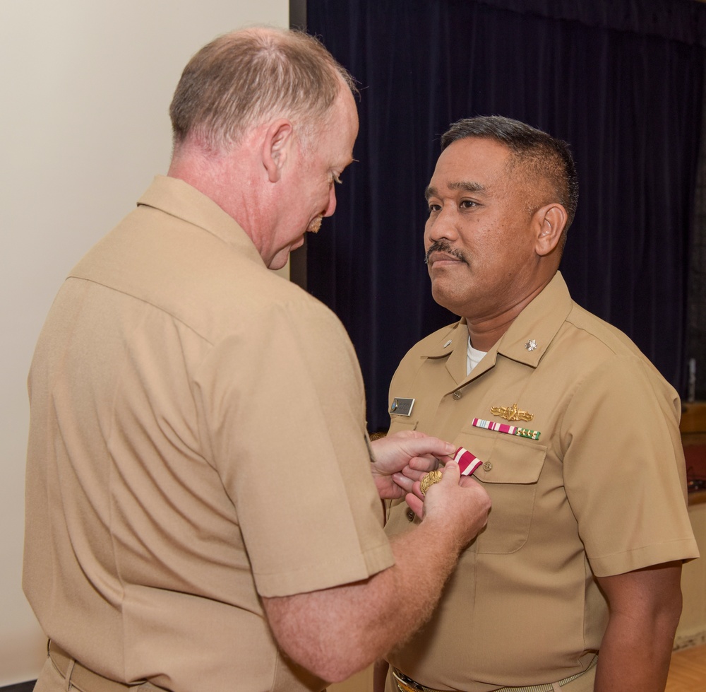 NSF Diego Garcia Frocking Ceremony