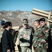 Col. Javier Soria, attends 1st Supporting Forces Command's Basic Artillery Graduation Exercise