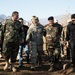 Col. Javier Soria, attends 1st Supporting Forces Command's Basic Artillery Graduation Exercise