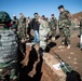 Col. Javier Soria, attends 1st Supporting Forces Command's Basic Artillery Graduation Exercise
