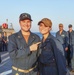 USS The Sullivans (DDG 68) frocking ceremony