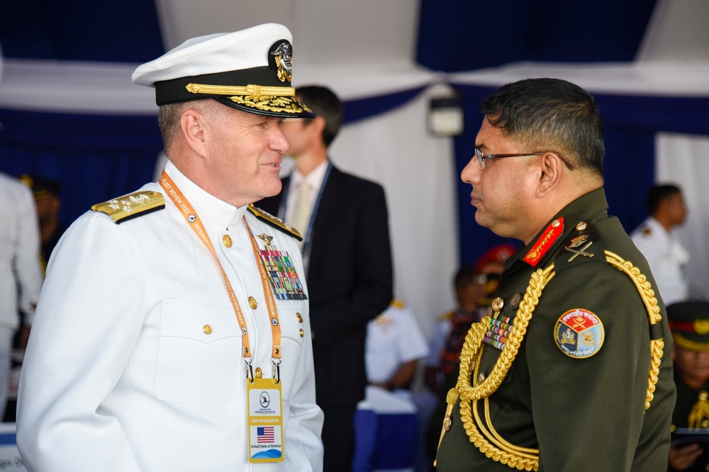 U.S. Pacific Fleet at Bangladesh International Fleet Review