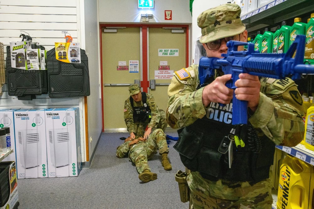 Active Shooter Training for USAG BENELUX MPs