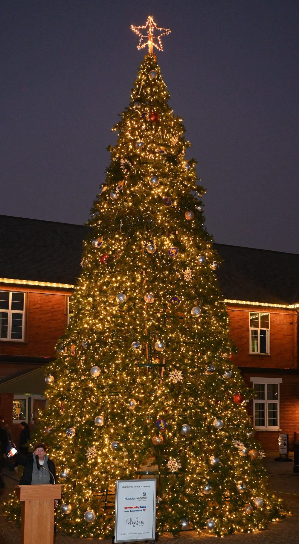 Annual 100th ARW Christmas Tree Lighting Ceremony