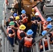 USCGC Hamilton gets underway in the Canary Islands