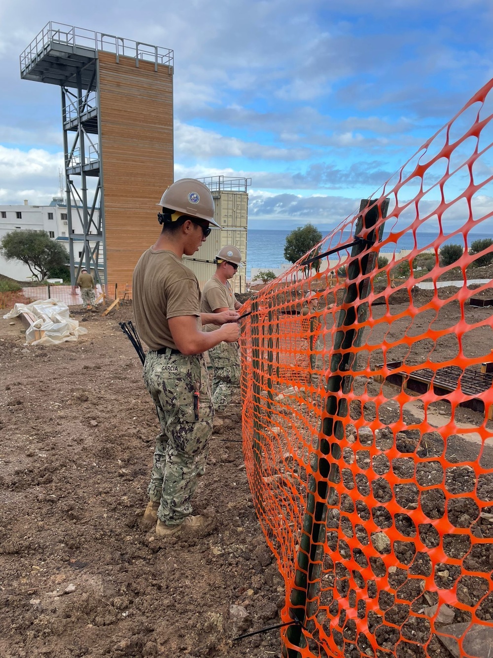 NMCB 11 at work in Morocco