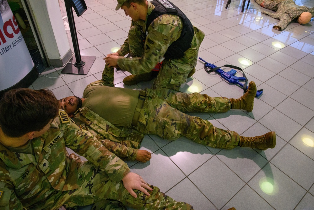 Active Shooter Training for USAG BENELUX MPs