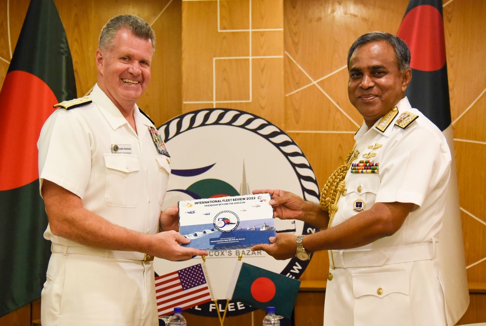 U.S. Pacific Fleet at Bangladesh International Fleet Review