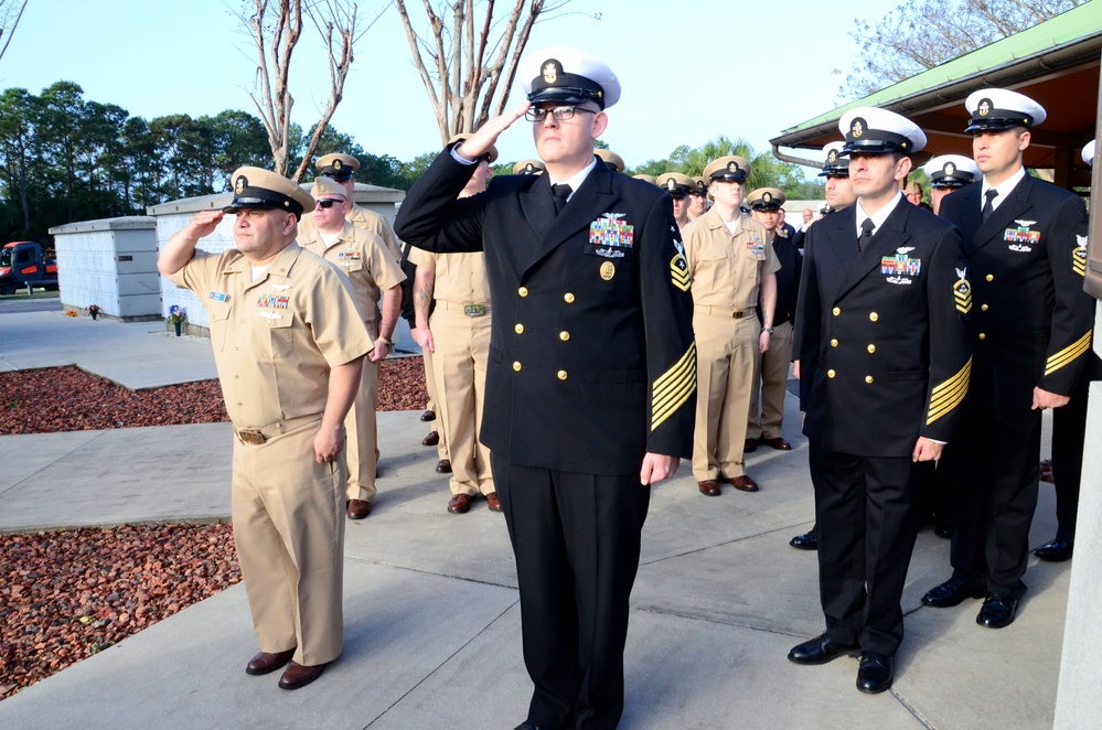Pensacola Chiefs, VSO’s Host Pearl Harbor Remembrance Day at Barrancas National Cemetery