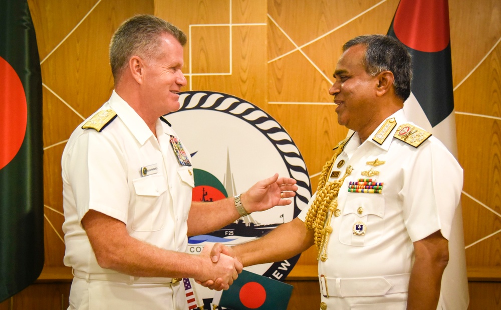 U.S. Pacific Fleet at Bangladesh International Fleet Review