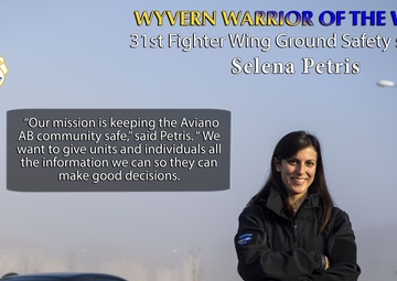 Wyvern Warrior of the Week: Selena Petris