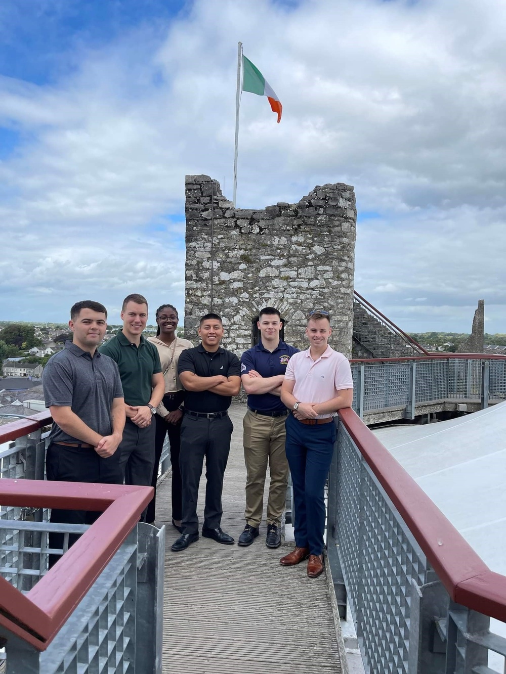 MSGs visit Irish castle