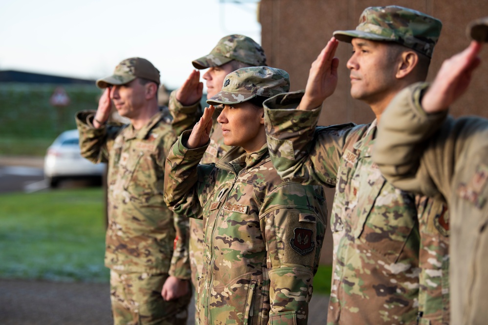 Third AF leadership visits 501st CSW, engages with Pathfinder Airmen