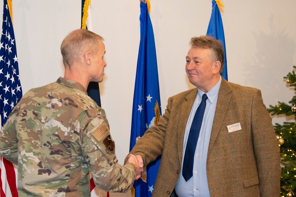 Third AF leadership visits 501st CSW, engages with Pathfinder Airmen